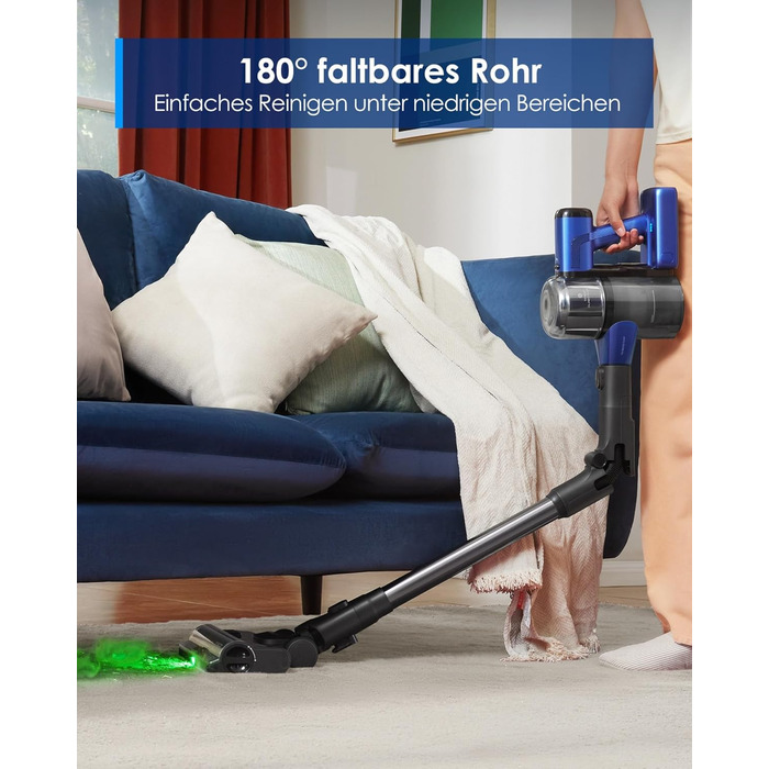 Ручний бездротовий пилосос Tineco Pure ONE S50 Pro: 150AW, 65 хв роботи, LED, ZeroTangle