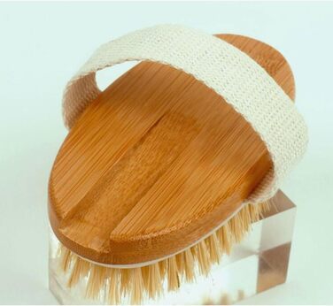 20-inch Bath Accessories for Women, Bath and Body Brushes with Hog Bristles, Long-Handle Bamboo Bath Brushes, Back Scrubber for Shower for Men