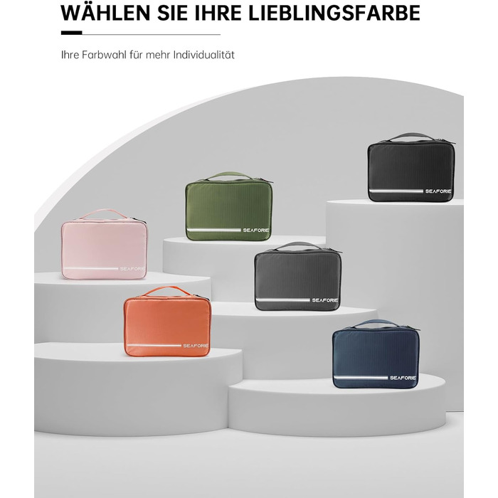 Сумка для туалетних аксесуарів на гачок, велика дорожня сумка-органайзер для жінок та чоловіків, 4-в-1 водонепроникна, армійний зелений (темно-синій)