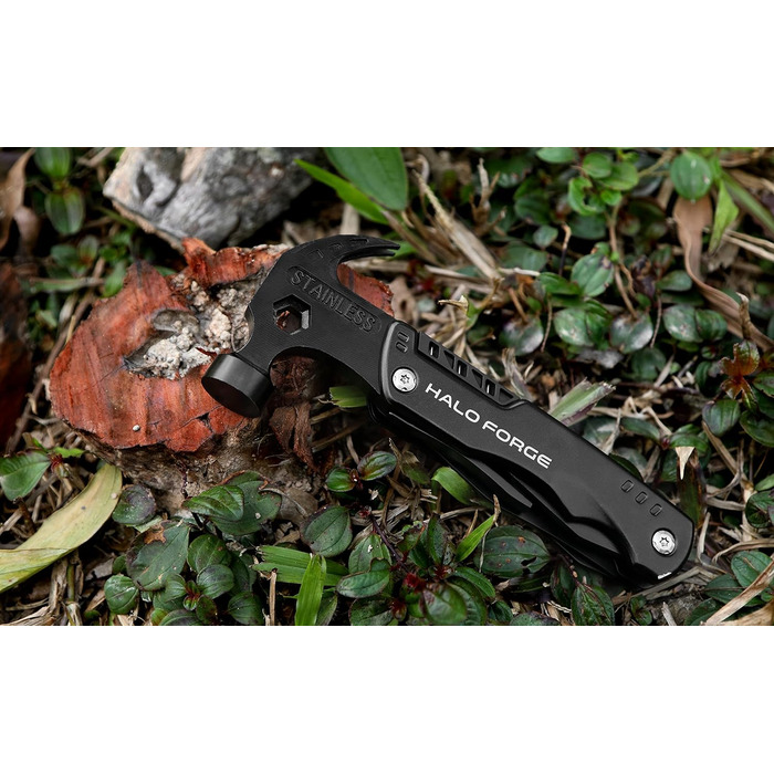 Багатофункціональний молоток 14-в-1 з нержавіючої сталі, інструмент для DIY, кемпінгу та трекінгу