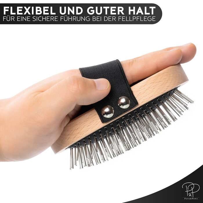 Преміум щітка Pawz для довгошерстих собак та котів | Щітка для грумінгу з масажним ефектом