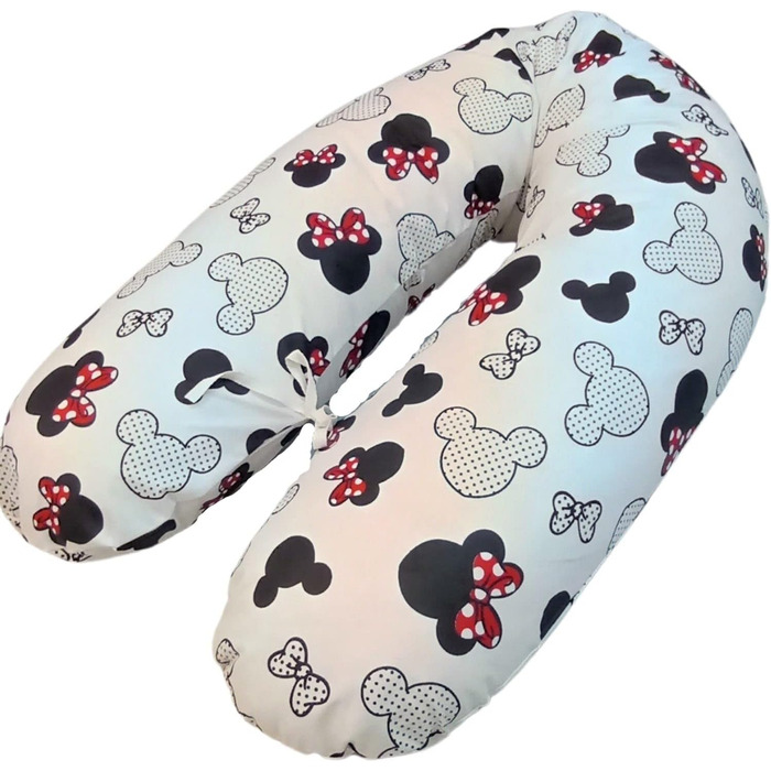 Подушка для годування та вагітності Emi&Sam 170 см з чохлом (наповнювач у комплекті)