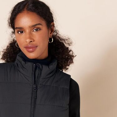 Жіноча жилетка з пуху Amazon Essentials, чорна, XL