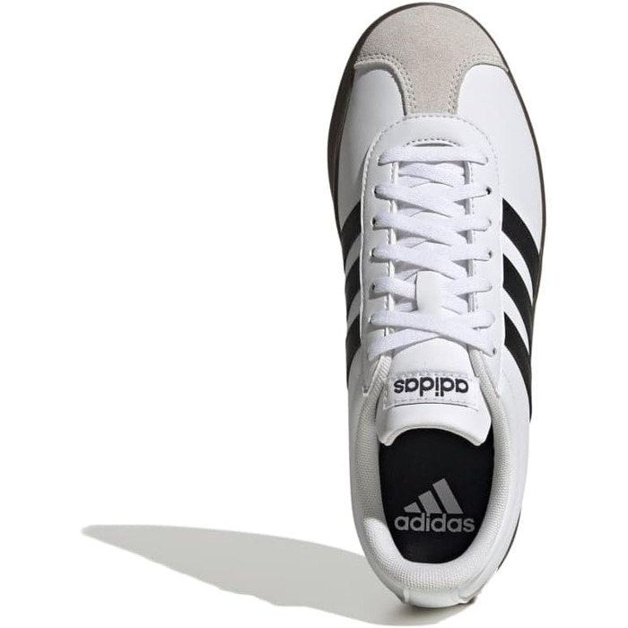 Жіночі кросівки Adidas VL Court Base, 40 EU, білий, чорний, сірий