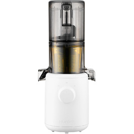 Hurom Slow Juicer | Vegetable and Fruit Juicer | H310 | Easy to Clean & Quiet Motor Electric Juicer with Mesh Filter | 150 Watts | BPA Free | Slim Design | 220ml, White