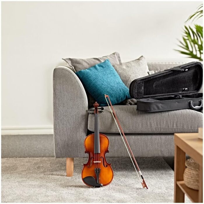 Скрипка Gear4music повного розміру для дорослих початківців з футляром та струною