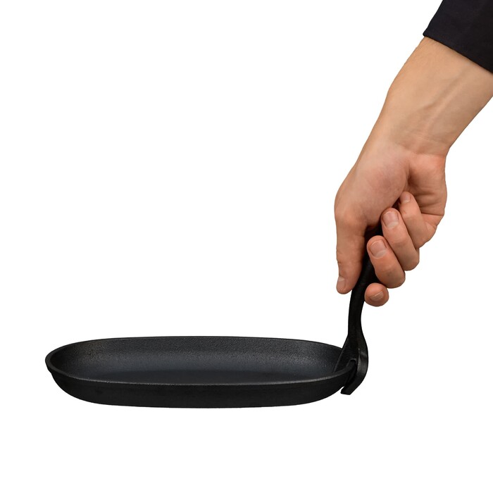 Relaxdays Serving Pan with Wooden Underplate, 2-Piece Set