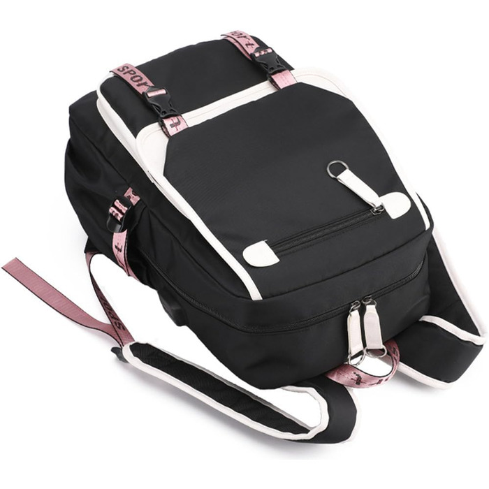 Шкільний рюкзак для дівчат з совою, Harry Magic, 7-15 класи, рожевий, 46 x 29 x 16 см