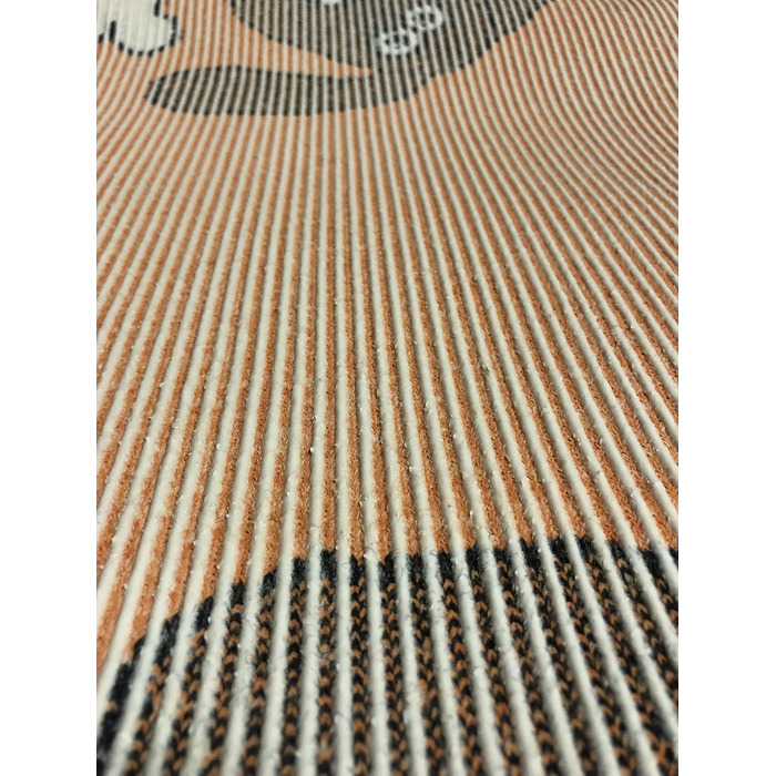 Килимок для собак Elropet Premium 30mm, неслизький, S/M/L, для маленьких та великих собак, Vet Bed, найвища якість (S 80x50 см, кістка помаранчевого кольору)