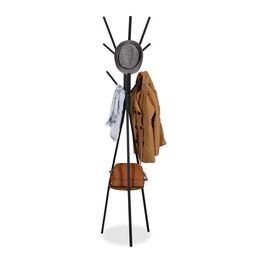 Relaxdays Industrial Coat Rack with Shelf