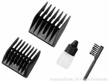 Професійна машинка для грумінгу собак REX (до 25 кг) з 8 металевими насадками та сумкою. Rotschopf24 Edition