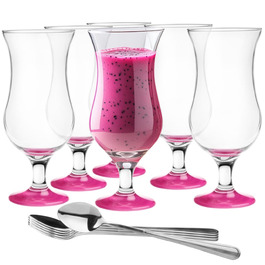Набір келихів Glasmark KROSNO для коктейлів 420 мл (6 шт) Magenta