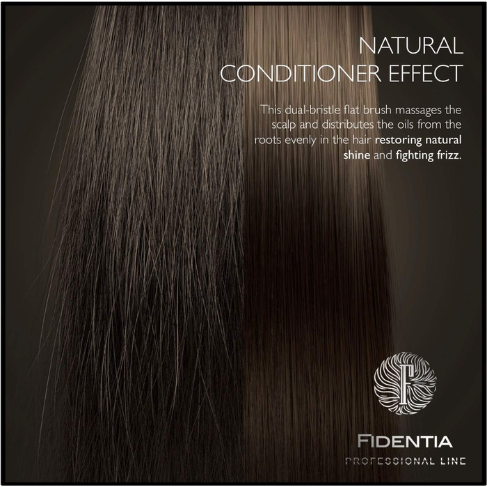 Щітка для нанесення волосся Fidentia | Пневматична щітка для нанесення волосся, перук та накладних волосся | Зроблено в Німеччині