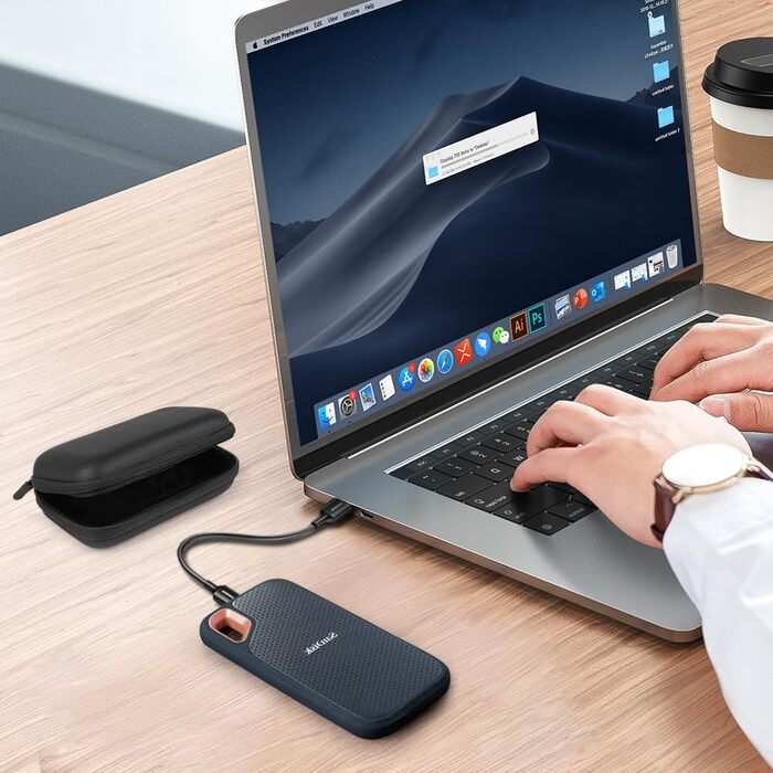 Органайзер для кабелів та гаджетів: універсальна сумка-чохол для USB-кабелів, Power Bank, USB-накопичувачів (#5 Чорний)