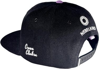 Кепка Nebelkind Snapback з регулюванням розміру, унісекс, стиль Streetwear, бейсболка, прямий козирок, ретро, м'ятно-зелений/лавандовий