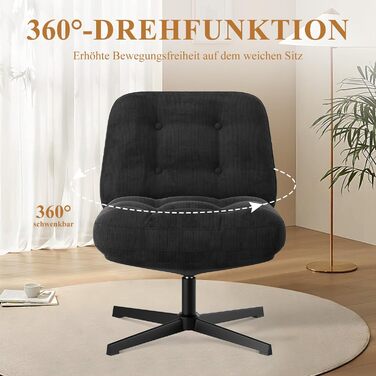 Офісне крісло Colamy: ергономічне, з регульованою підголівником та поперековою підтримкою (без роликів)