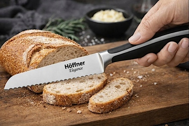Набір кухонних ножів Hoffner, 5 предметів у підставці