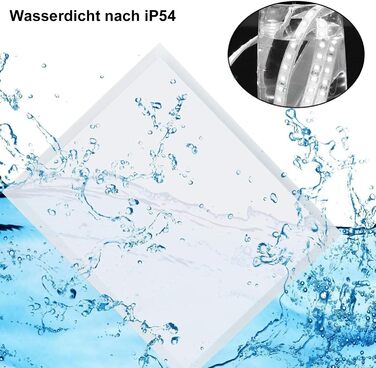 Дзеркало для ванної кімнати з підсвічуванням 40x60 см LED, з вимикачем, холодне біле світло 6000K