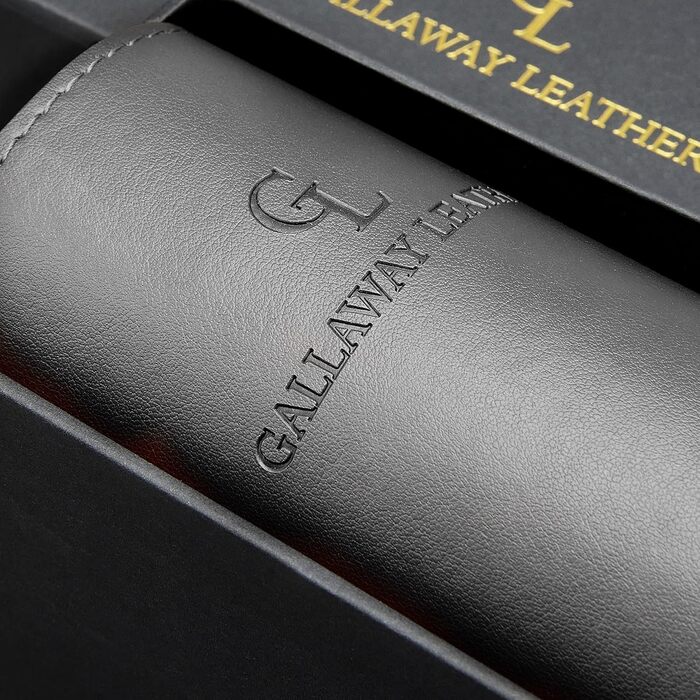 Підкладка для столу Gallaway з натуральної шкіри, 91.5x43 см (Чорний)