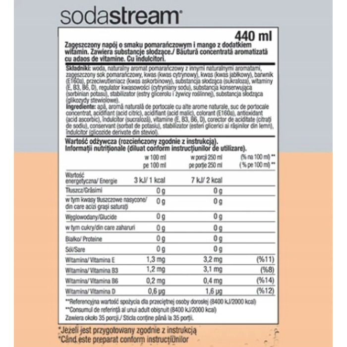 Сифонізатор для води SodaStream Terra + 2 пляшки + 4 сиропи (Pepsi, 7Up, Mirinda, Pepsi Max)