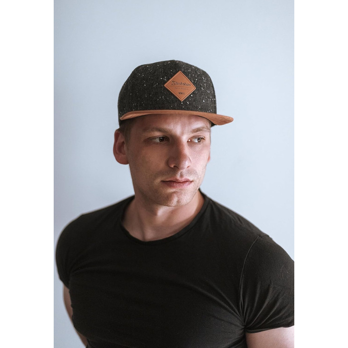 Кепка Snapback Blackskies® Port | Бейсболка для жінок та чоловіків | З візором з еко-замші, різноманітні кольори, унісекс, streetwear, outdoor, літня, один розмір (Port Dover)