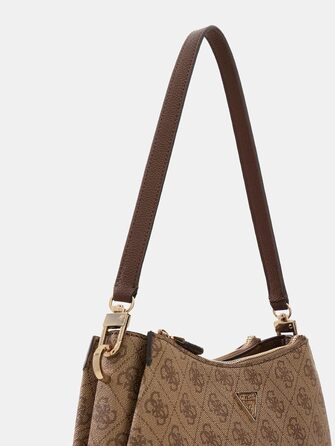 Сумка через плече GUESS Noelle II Mini Shoulder логотип коричнева BS26GU15 BG967273