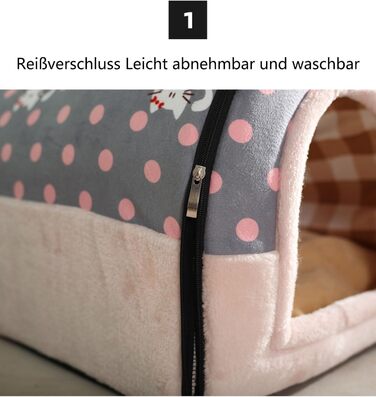 Кінець-будиночок для собак маленьких порід, затишна кімната для домашнього улюбленця, тепла та м'яка, підходить для зими, кімната для кота та собаки