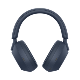Бездротові накладні навушники Sony WH-1000XM5 з активним шумопоглинанням (ANC), сині