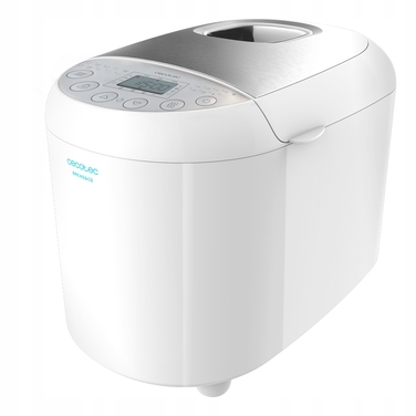 Хлібопічка Cecotec Bread&Co 1000 Delicious Bakery, біла, 550 Вт