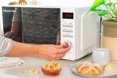 Мікрохвильова піч Russell Hobbs RHM2079A, 20 л, 800 Вт, біла