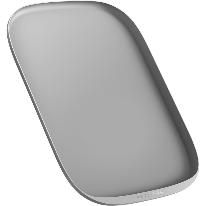 Підкладка під миску для собак та котів PETLIBRO Silikon, сіра, 45 x 30 см, нековзна, водонепроникна, для миття в посудомийній машині