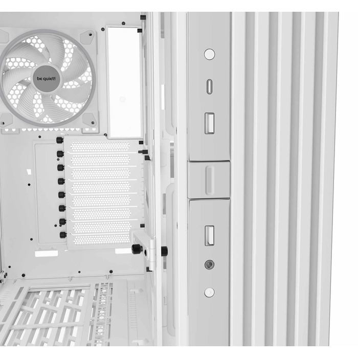 Корпус be quiet! Pure Base 600 DX Midi Tower, білий