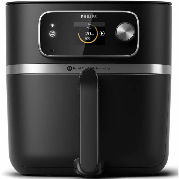 Philips HD9880/90 Airfryer 7000 Series XXL Connected with Food Thermometer, 2 kg Capacity, 8.3 L