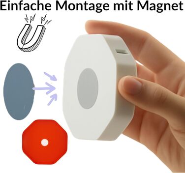 Нічна лампа-кліпса для читання Toys4Boys: LED, 360° гнучкий світильник для книг, червоний сенсор, 8 LED, для читання в ліжку