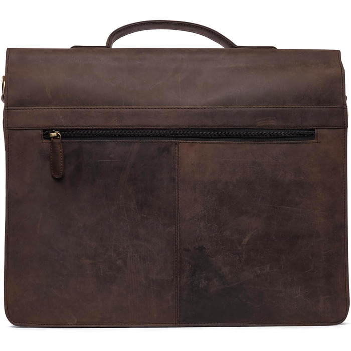 Сумка для ноутбука Leabags зі шкіри 15