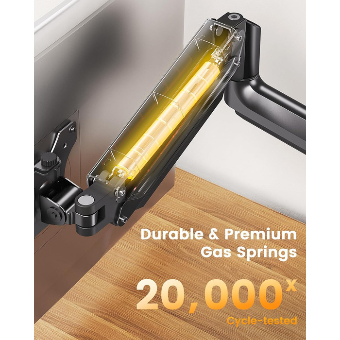 Кріплення для монітора ErGear: регульована підставка для моніторів 13-32 дюймів, до 9 кг, VESA 75x75/100x100 мм