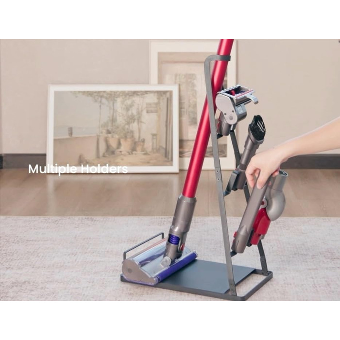 Універсальна підставка для пилососів Dyson, Shark, LG, Samsung, Hoover, Eureka, Rainbow (6 гачків)