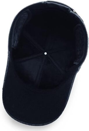 YAMEE Бейсболка чоловіча зимова зі складними навушниками, унісекс, синій (2125)