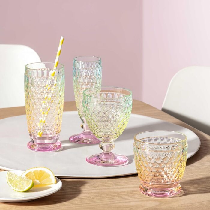 Бокал для шампанського Villeroy & Boch Boston Pearl, кольоровий, блискучий, для шампанського, просекко, сект, кришталеве скло