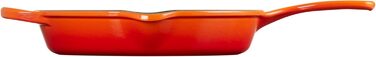 Чавунна сковорода Le Creuset Signature 26 см, 2л, червона для всіх плит та духовки