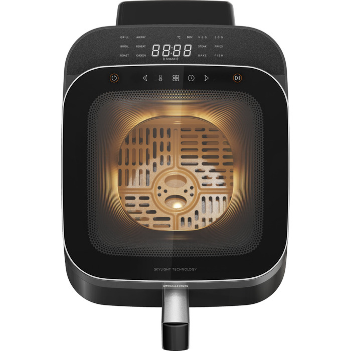 Аерофритюрниця 4Swiss ABB-025 SkylightView 1700 Вт, 6,5 л, з вікном