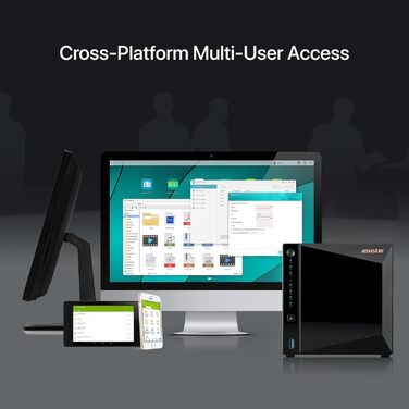 Asustor Drivestor 2 Lite AS1102TL: NAS сервер з 4 відсіками, 1 ГБ RAM DDR4, 1GbE порт, Quad Core процесор 1.7GHz (без дисків)
