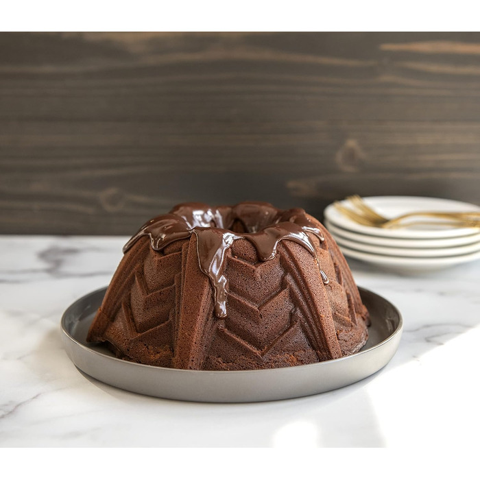 Форма для випічки Nordic Ware Marquee Bundt Pan, алюміній, 25,7 см, NW 90577
