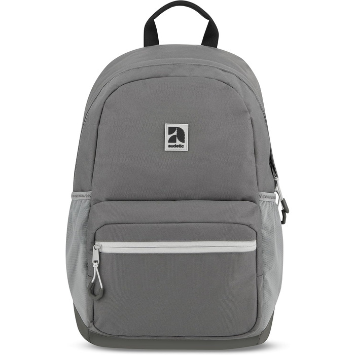 Шкільний рюкзак для дівчаток та хлопців підлітків Flex - рюкзак для жінок та чоловіків з відділенням для 16-дюймового ноутбука для школи та дозвілля - водовідштовхуючий (темно-сірий)