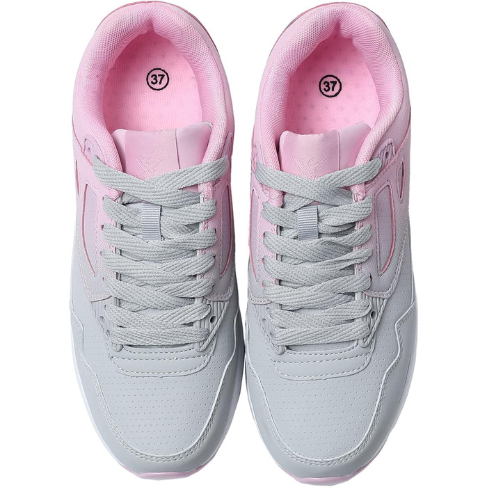 Жіночі кросівки JOMIX: спортивні, для бігу, антиковзаючі, дихаючі, для фітнесу, залу, вулиці. 41 EU, сірий, рожевий