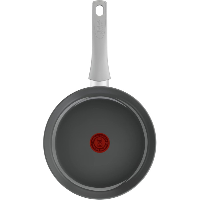 Сковорода Tefal Renew On 20 см з керамічним покриттям, сіра - для всіх плит, включаючи індукцію, екологічна