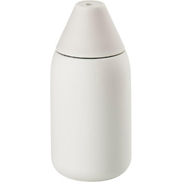 Zone Denmark Dish Soap Dispenser Kitchen, Soap Dispenser, Dish Soap Dispenser, Easy Refill & Easy Dosing, Ø 7 cm, Height 15 cm, Capacity 300 ml, Warm Grey (Gray)