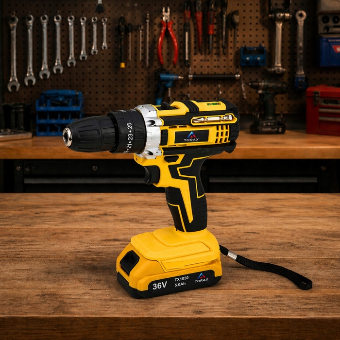 Акумуляторна шурупокрут TORAX 36 V TX1050