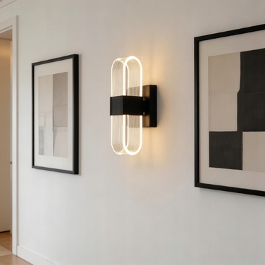 Настінний світильник-бра LED Loft, чорний, 10 Вт (3000К/4500К/6000К)