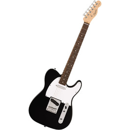 Електрогітара Squier Debut Telecaster, кленова накладка грифа, біле пікгард, чорний колір